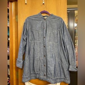 XXL Duluth Chambray Garden Jacket